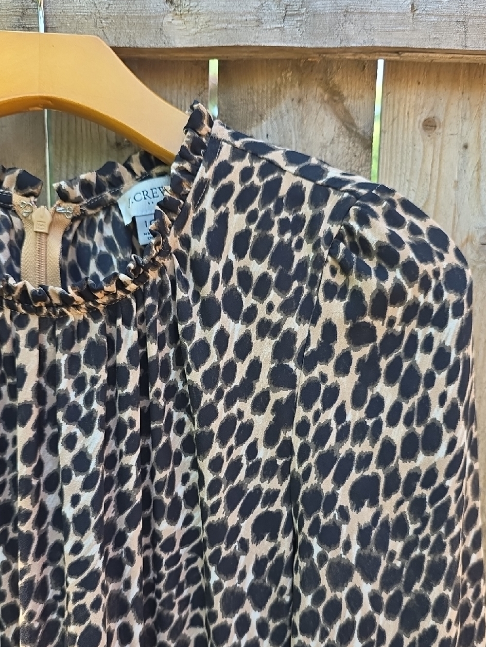 J. Crew - Leopard Dress
